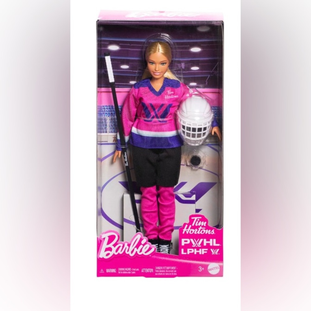 TIM HORTONS PWHL Hockey Star BARBIE by MATTEL